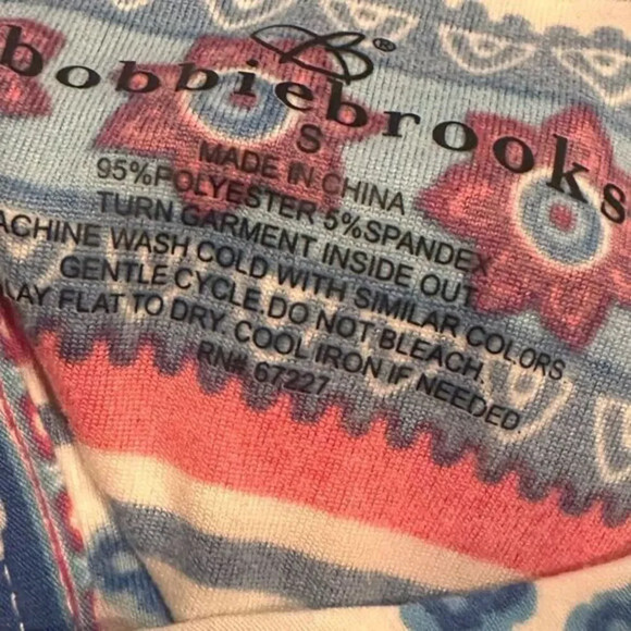 Bobbie Brooks Elephant Shift Dress Size‎ Small - Picture 3 of 3